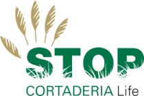 Logo del Life Stop Cortaderia