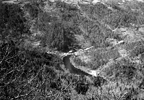 Photograph of the Chelo site, 1971