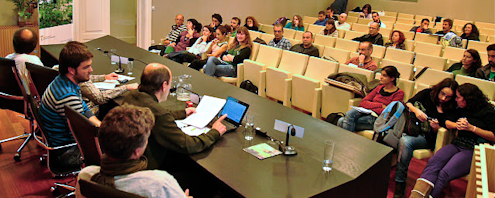 Photograph of the First Galician Conference on Land Stewardship.