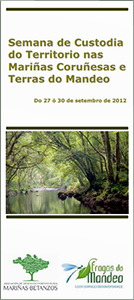 Picture of the agenda of the Land Stewardship Week in the Mariñas of Coruña and Lands of the River Mandeo