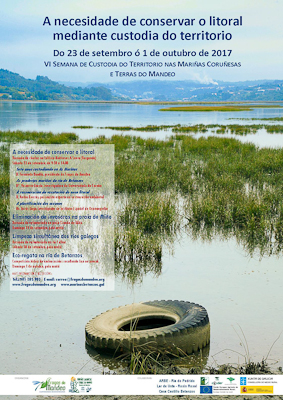 Imaxe do cartel da VI Semana de Custodia do Territorio nas Mariñas Coruñesas e Terras do Mandeo